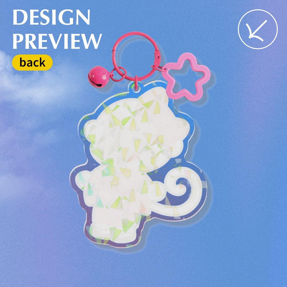Chiisai Kimono Acrylic Keychain