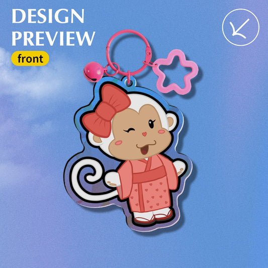 Chiisai Kimono Acrylic Keychain