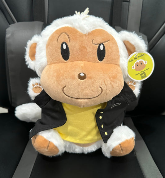 Ookii the Cute Kawaii Big Brother Monkey Plushie Stuffed Animal - Great Gift for Kids and Collectors